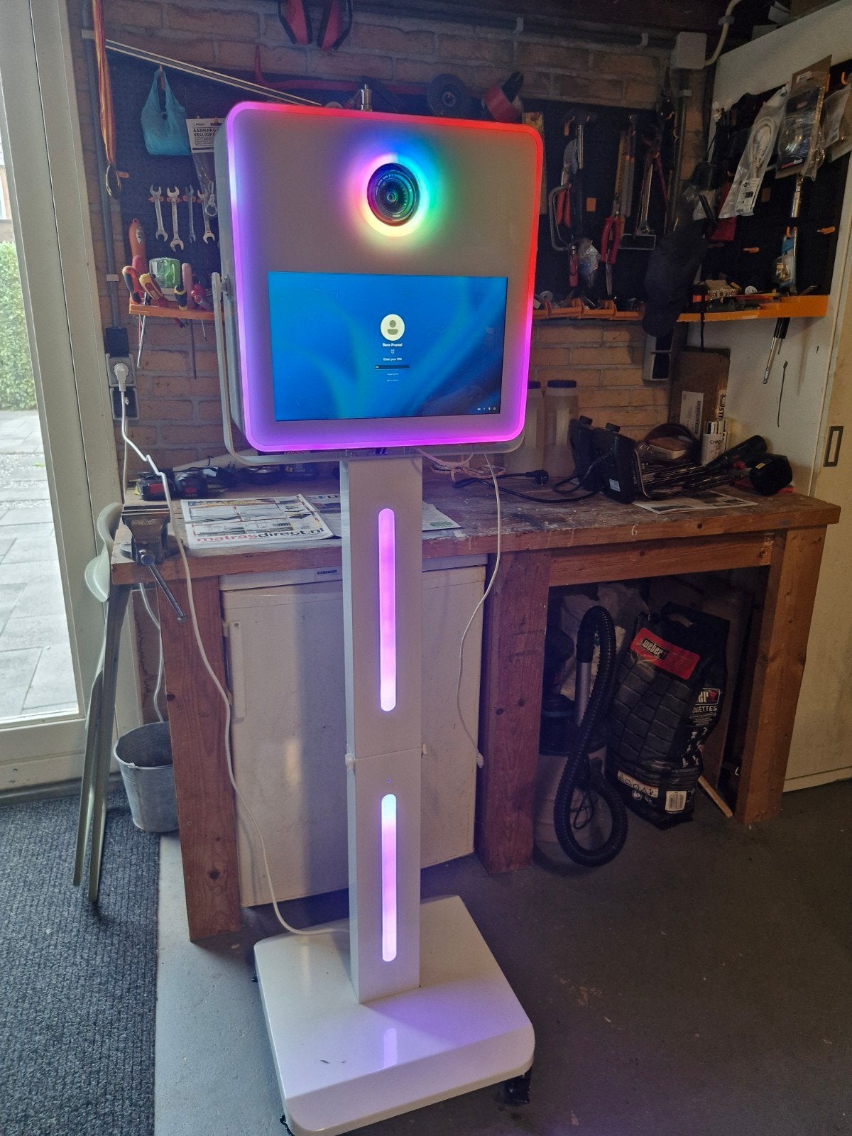 Foto 3 van photobooth te koop ( met of zonder printer en printercover)