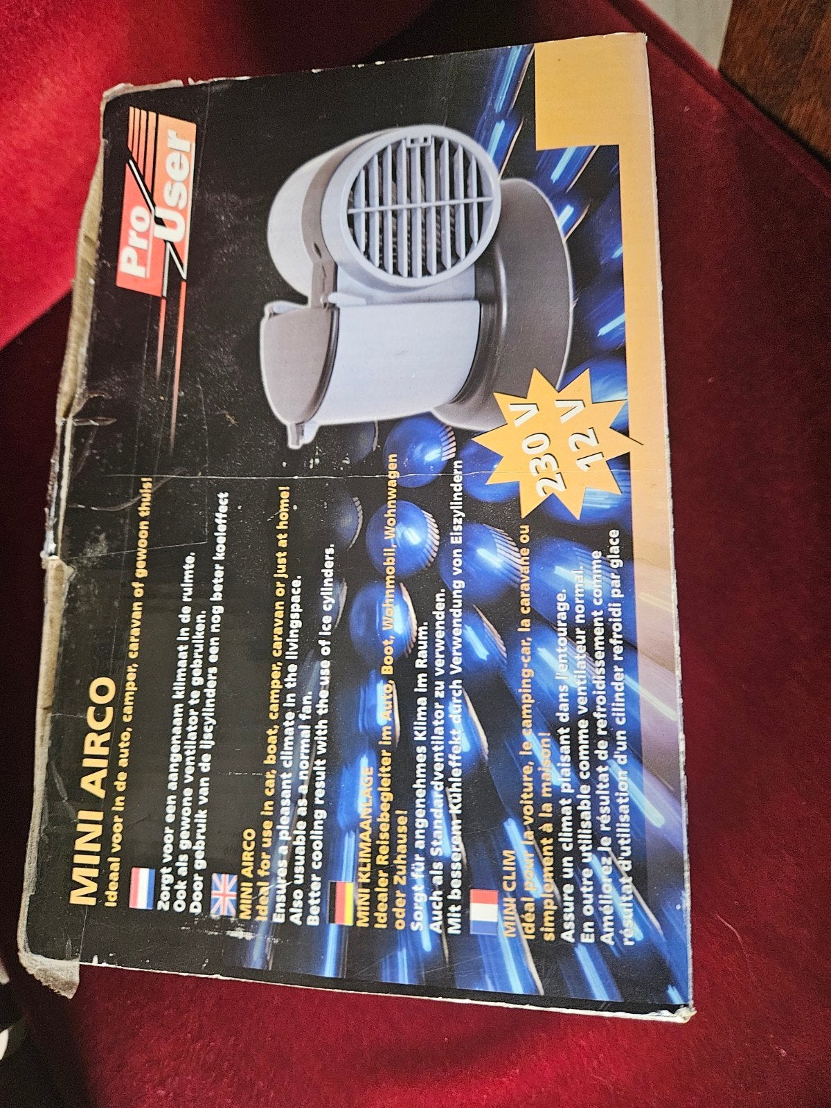 Mini Airco Pro User - Ideaal voor auto, camper, thuis, Ophalen of Verzenden
