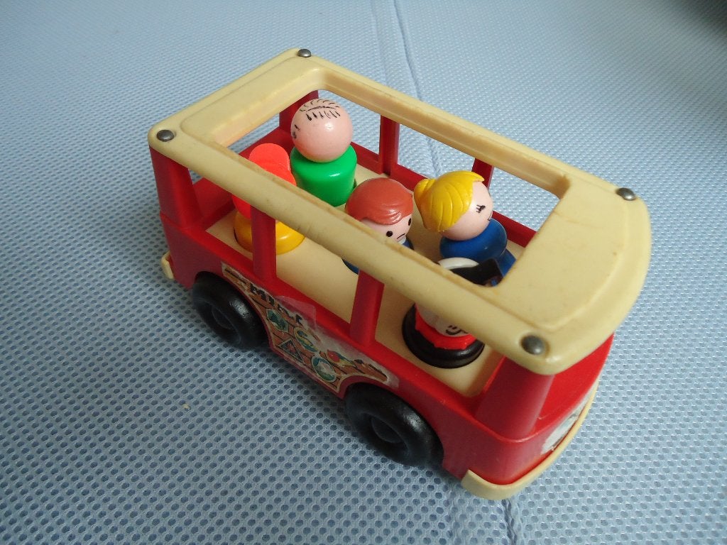 oud  fisher price speelgoed., Ophalen of Verzenden, Gebruikt, Speelset