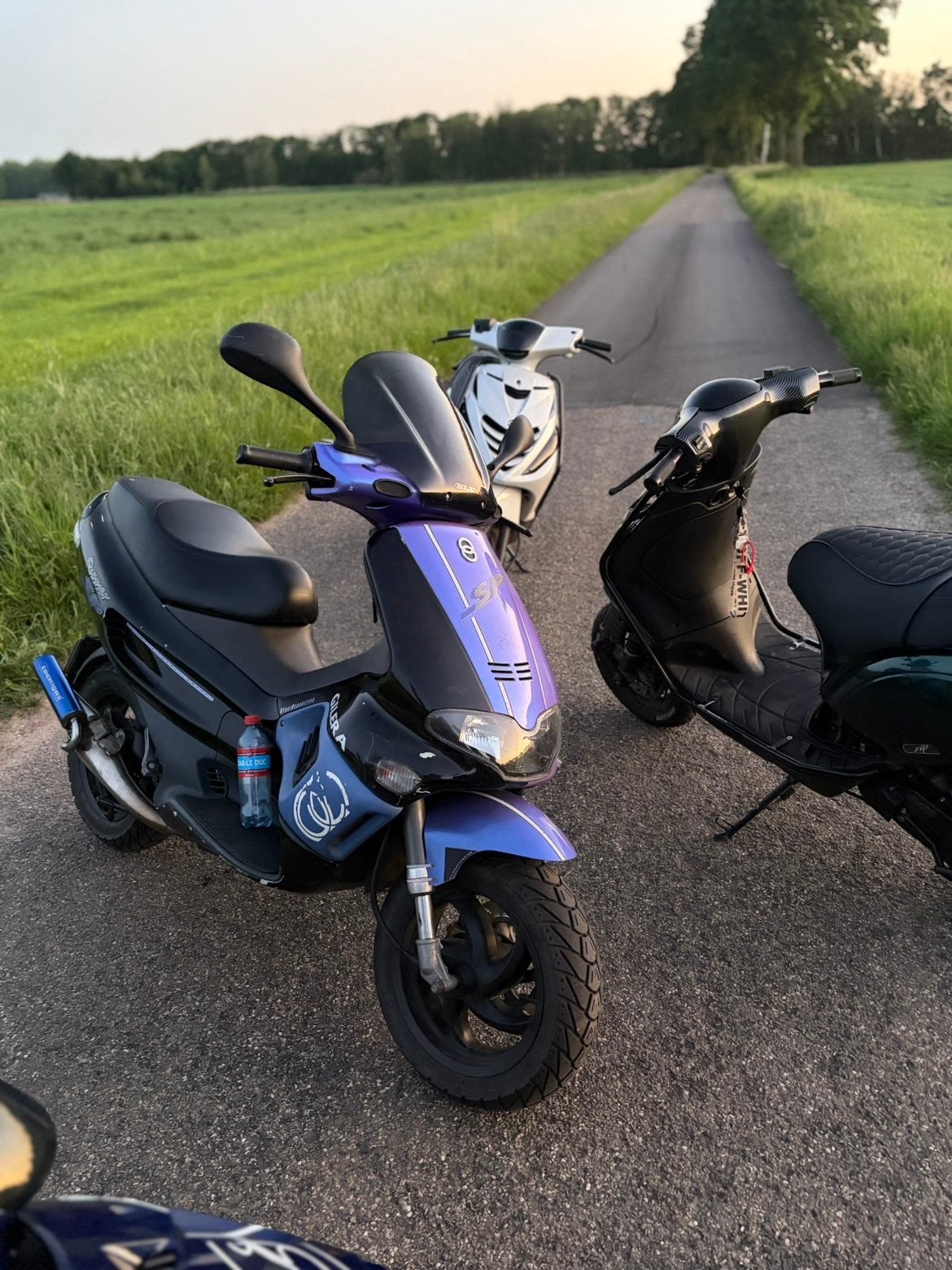 Gilera runner 70cc dd 1997 brom met wok, Ophalen, Tweetakt, Gebruikt, Maximaal 45 km/u