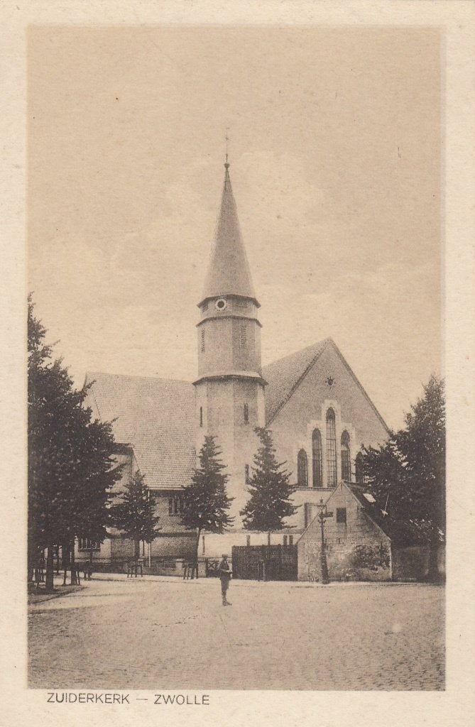 Zwolle - Zuiderkerk, Verzenden, 1920 tot 1940, Ongelopen, Overijssel