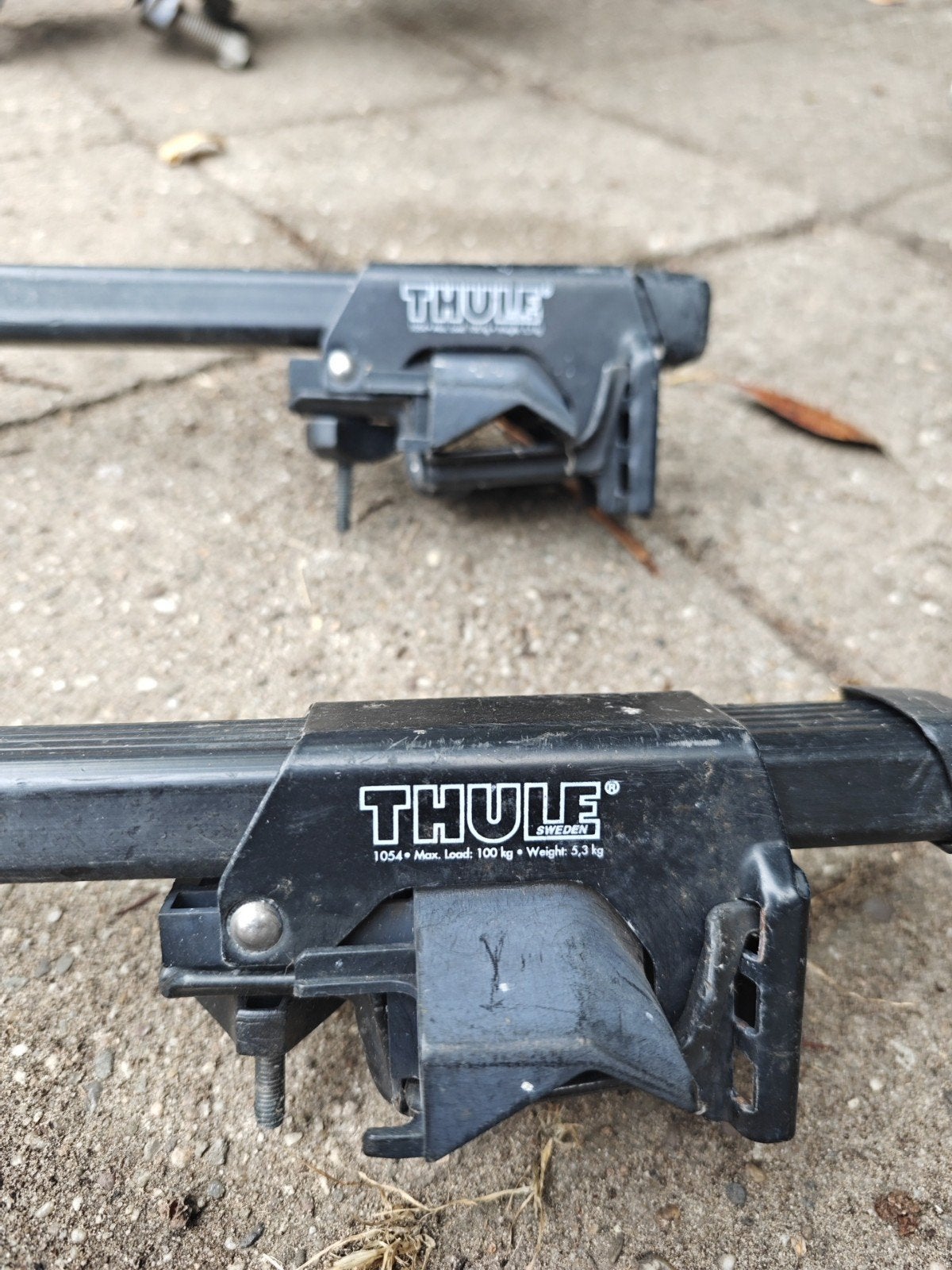 dakdragers thule 1054, Auto diversen, Dakdragers, Ophalen of Verzenden, Gebruikt