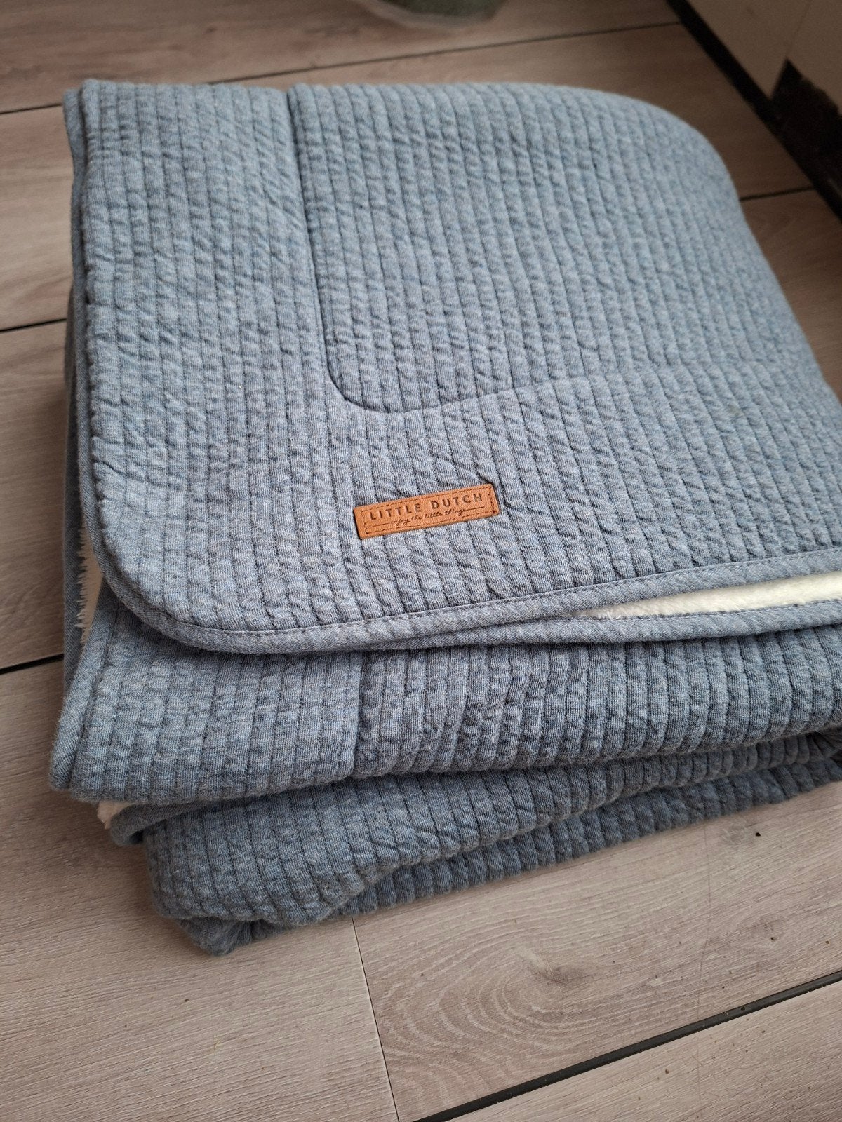 Ledikantlaken 110x140 Little Dutch, Ophalen, Zo goed als nieuw, Ledikant