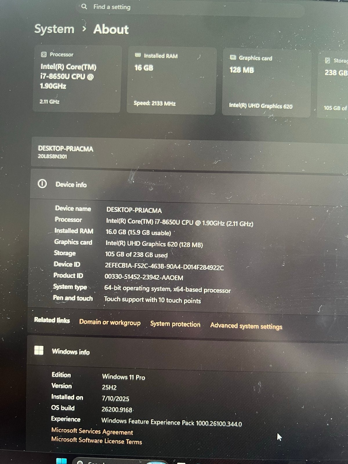 Foto 4 van Lenovo ThinkPad T480s Touchscreen