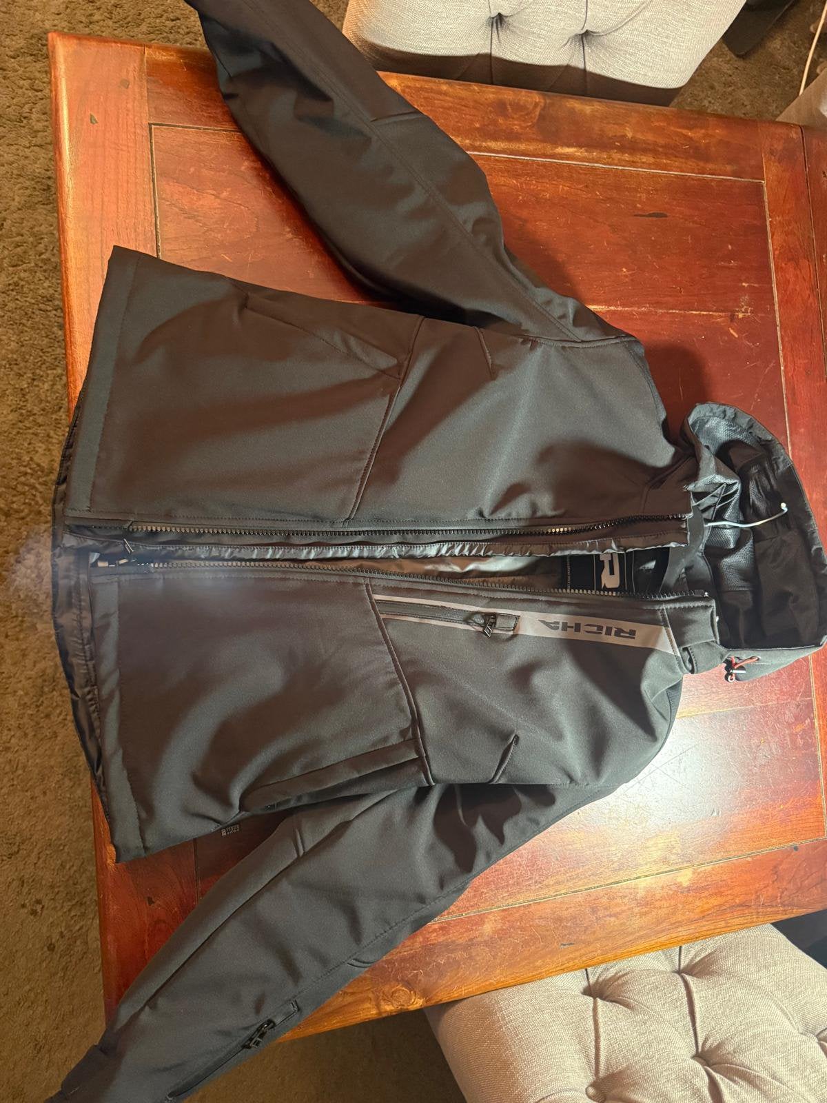 Dames motorjas Maat L kleine XL, Ophalen of Verzenden, Tweedehands, Dames, Jas | textiel