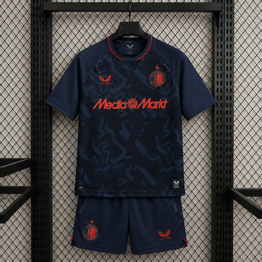 Feyenoord 26/27 3e Tenue Kids - Maat 152, Kinderen en Baby's, Kinderkleding | Maat 152, Castore, Verzenden, Jongen of Meisje, Nieuw