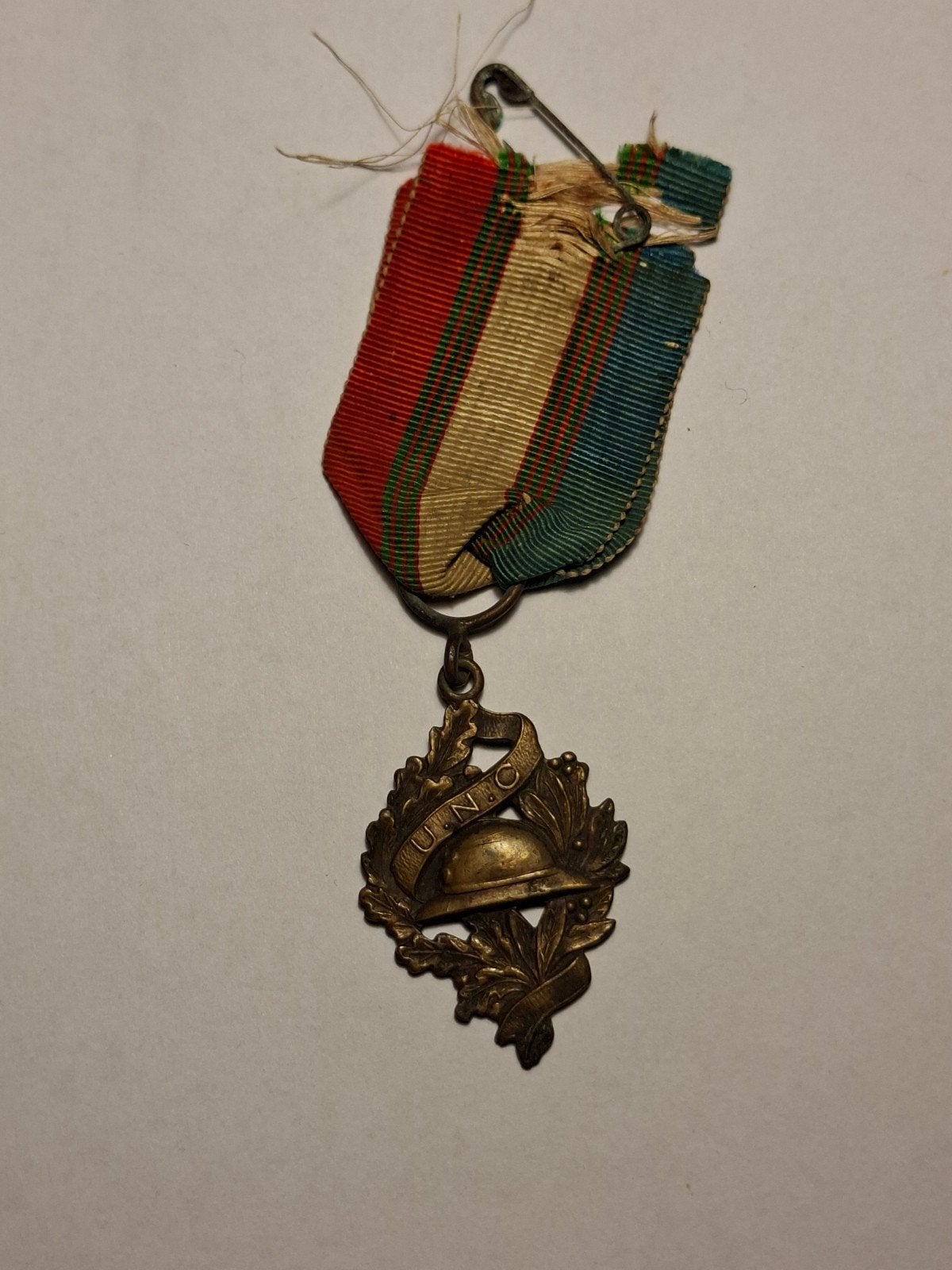 WO1 Frans veteranen medaille UNC, Ophalen of Verzenden, Landmacht, Overige gebieden, Lintje, Medaille of Wings