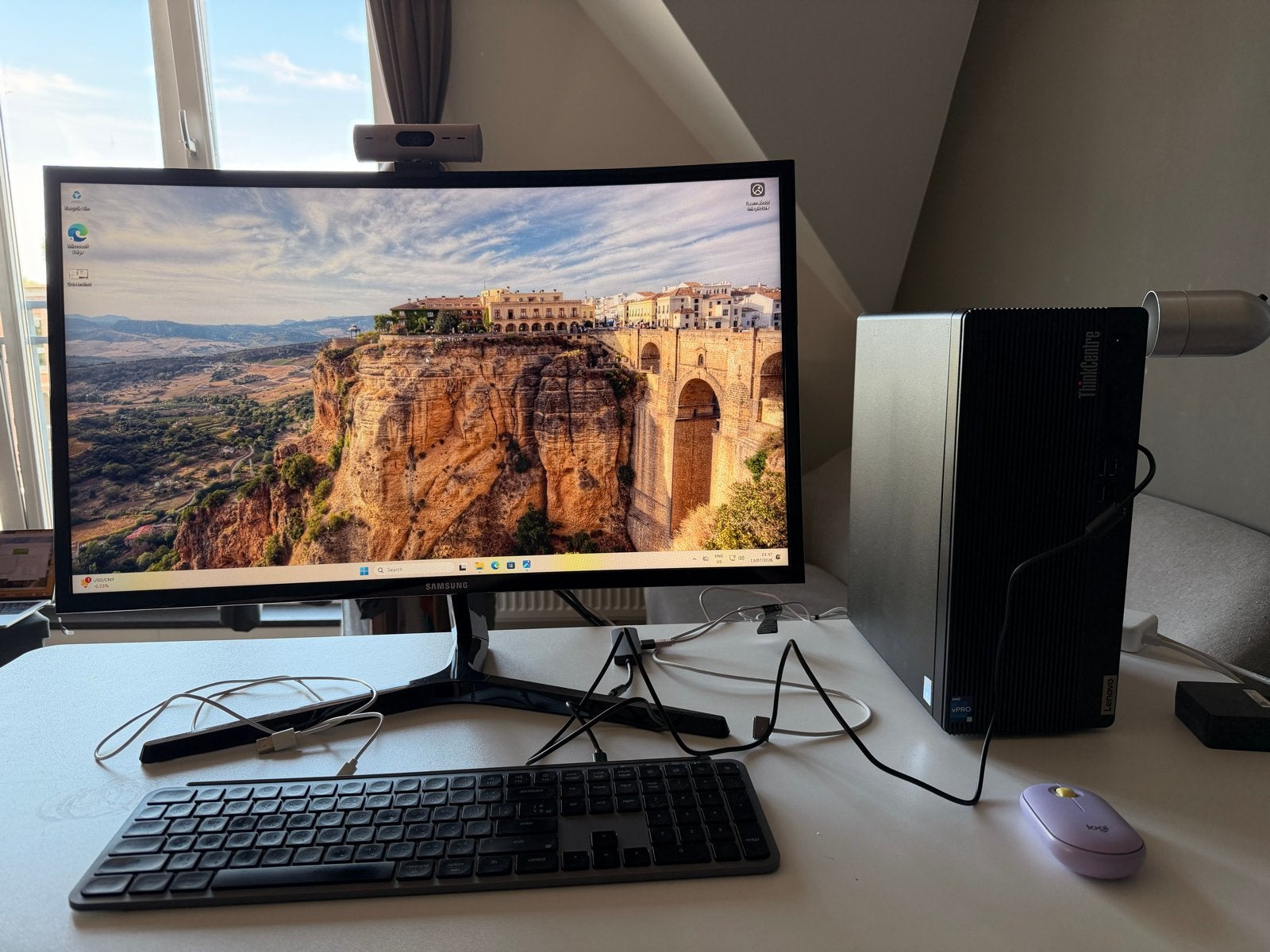 Lenovo ThinkCentre M70t Gen 4 | i7-13700 | T400 4GB, Computers en Software, Ophalen, Zo goed als nieuw, SSD, Met videokaart