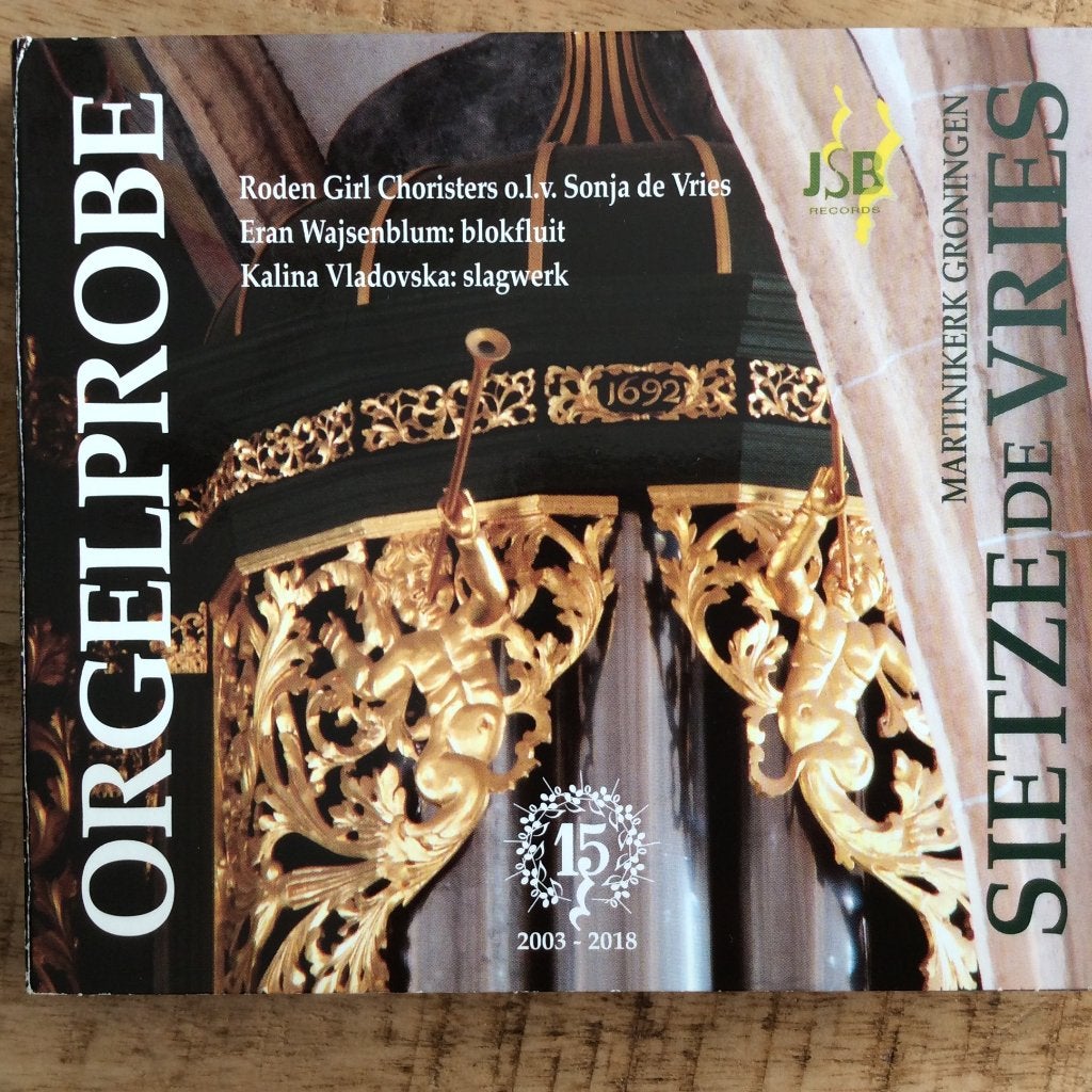 Orgel 2cd - Sietze de Vries, Martinikerk Groningen, Kamermuziek, Boxset, Digipak, Ophalen of Verzenden