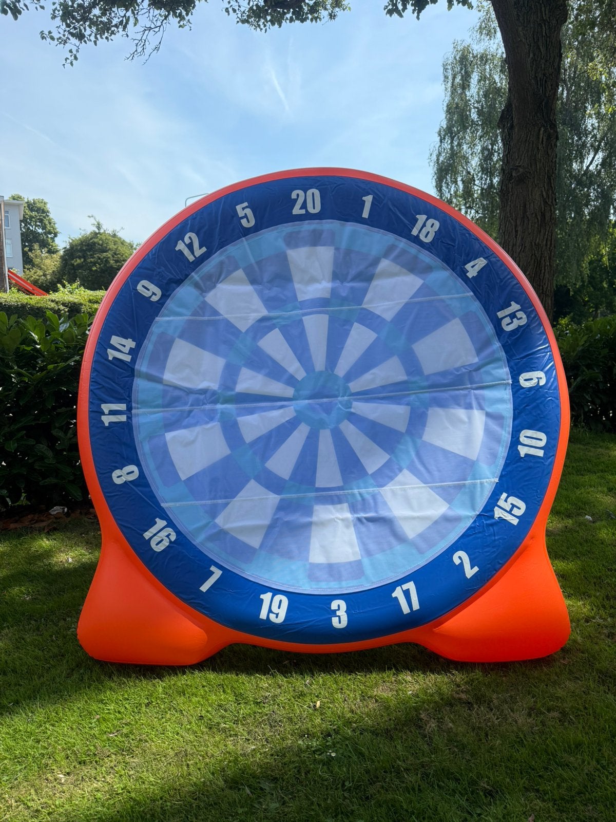 Voetbal darten - groot opblaasbaar dartbord, Ophalen, Zo goed als nieuw, Overige