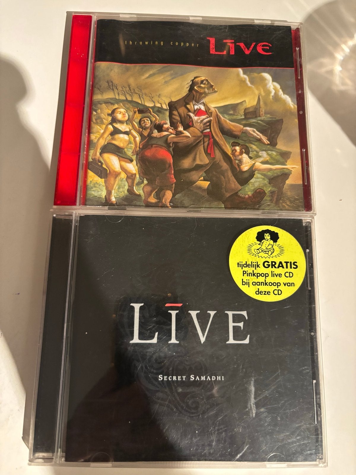 Live 2 CD's: Throwing Copper & Secret Samadhi, Rock, Gebruikt, Ophalen of Verzenden, Inclusief doosje