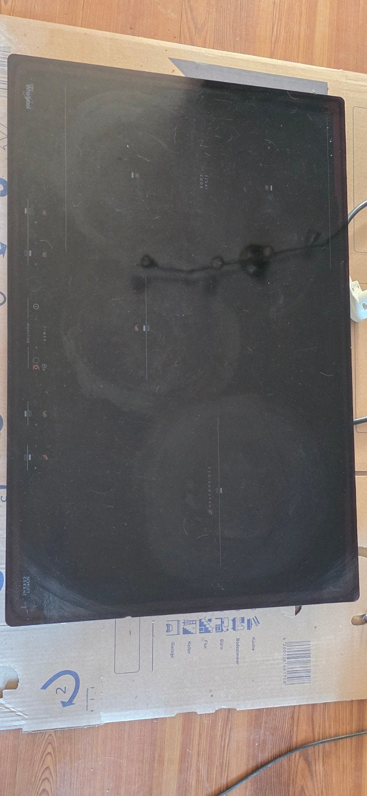 Whirlpool Inductie Kookplaat 77x51cm - Gebruikt, Ophalen, Gebruikt, Inductie