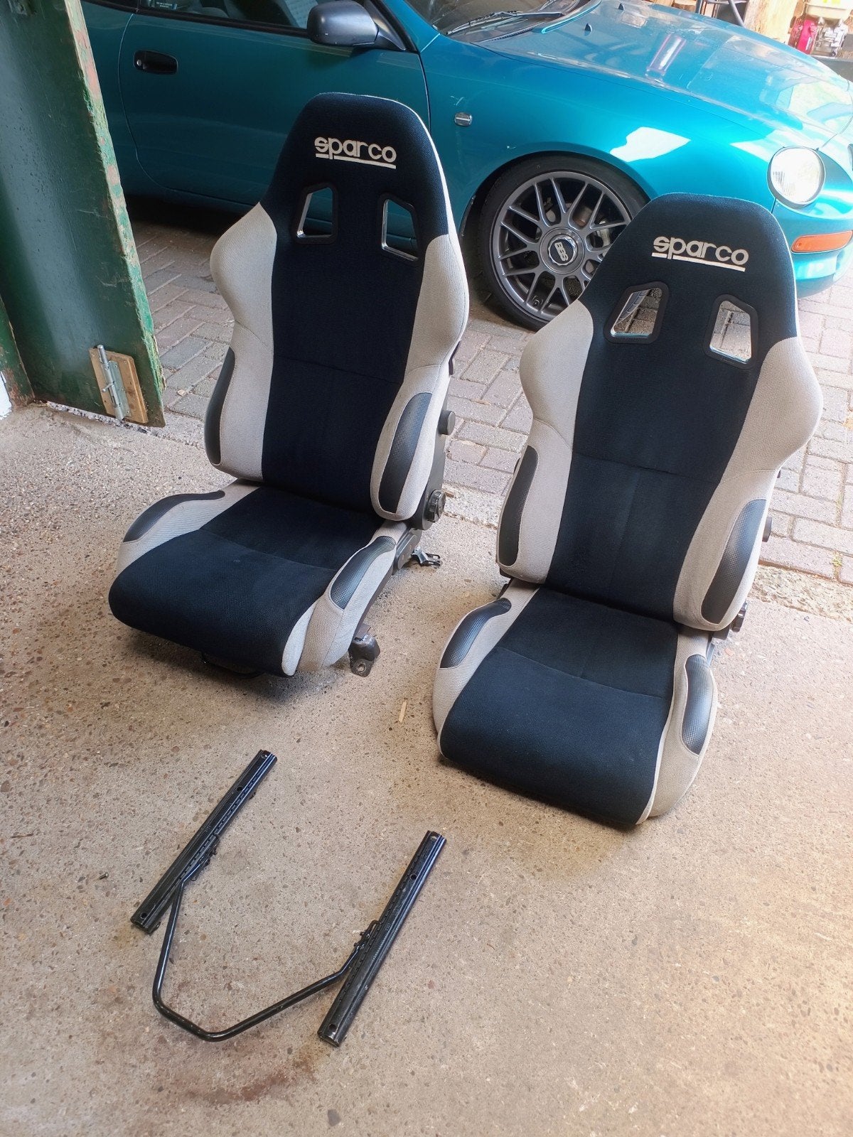 Sparco sportstoelen, Auto-onderdelen, Interieur en Bekleding, Ophalen, Gebruikt, Toyota