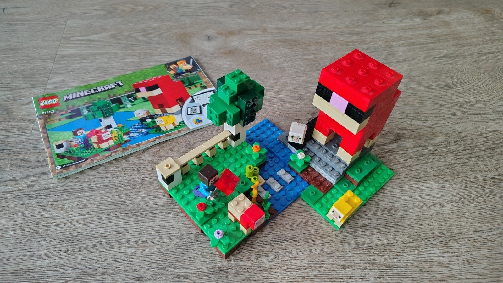 Lego 21153 Minecraft, Minecraft, Lego, Inclusief instructies, Ophalen of Verzenden