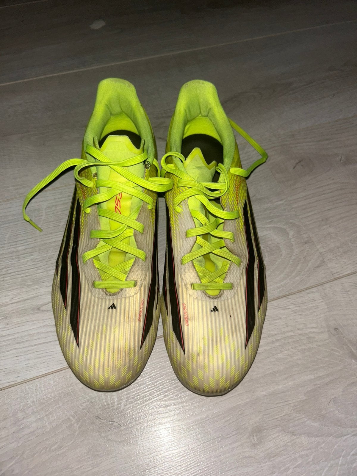 Adidas voetbalschoenen f50, Ophalen, Gebruikt, Schoenen