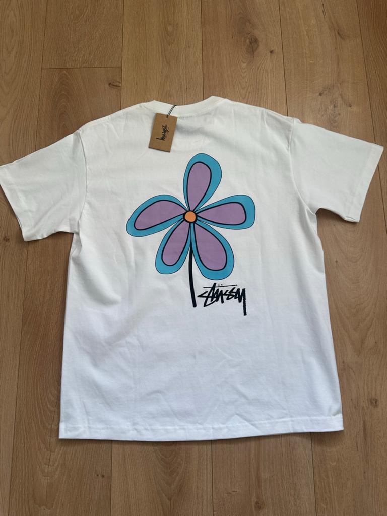 Stussy t-shirt heren, Verzenden, Nieuw, Maat 52/54 (L), Wit