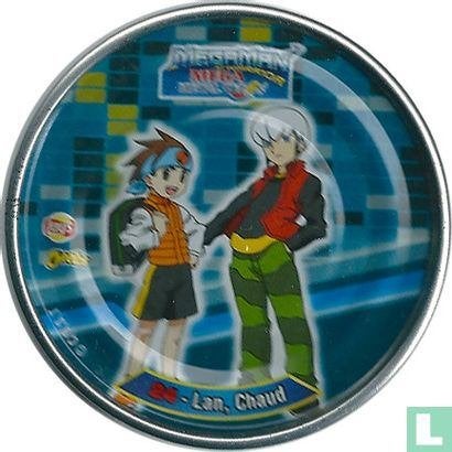 MegaMan Battle Network Flippo 24 - Lan, Chaud 5cm groot, Verzamelen, Verzenden, Cheetos 24 Game, Losse flippo's