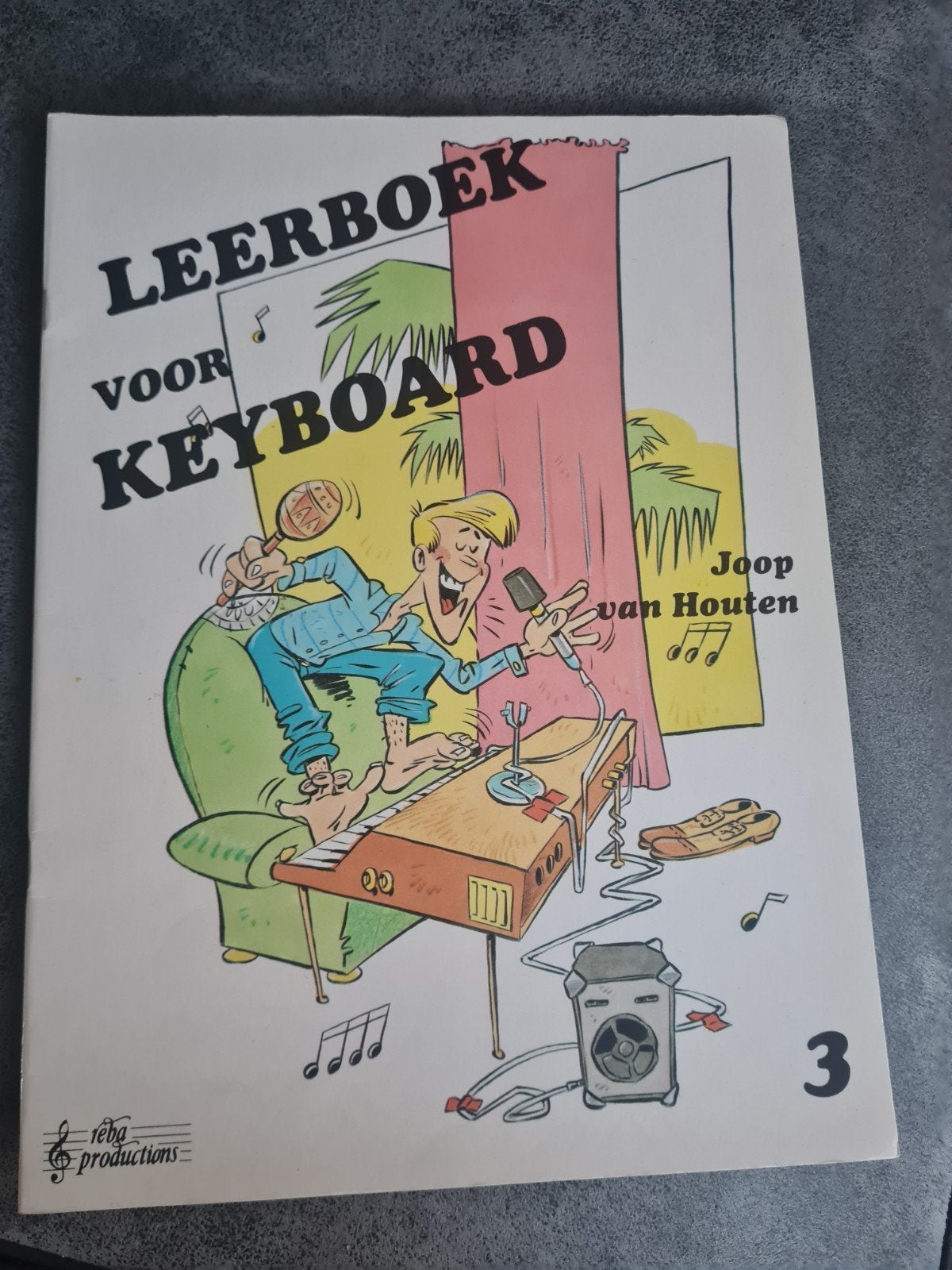 Leerboek voor Keyboard - Joop van Houten - Deel 3, Ophalen of Verzenden, Gebruikt