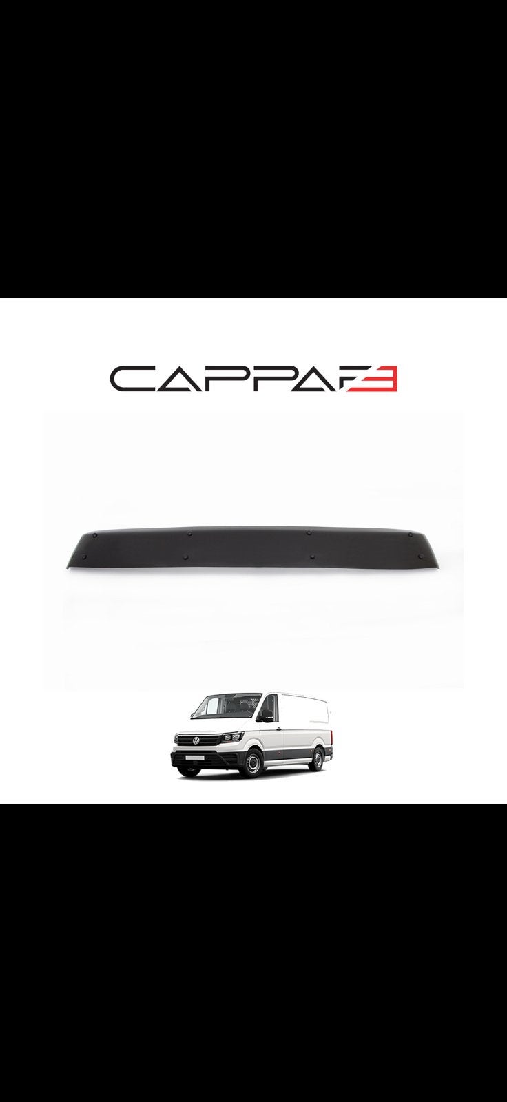 VW Crafter 2018+ Zonneklep / Sunvisor Zwart, Ophalen of Verzenden, Kmax, Kmax Oto Aksesuar, Nieuwemeerdijk 34 Badhovedorp