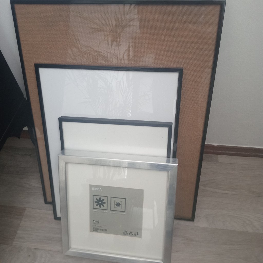 Fotolijsten, Ophalen, Met passe-partout, Gebruikt, Standaard fotolijst