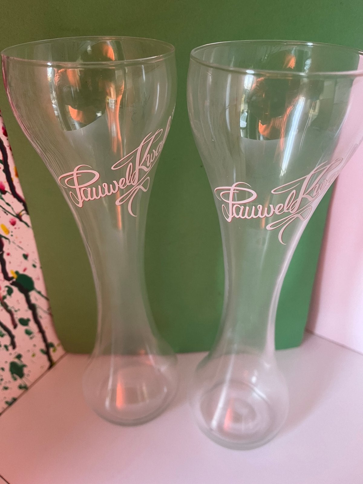 Pauwel Kwak glazen set van 2 glazen, Verzamelen, Biermerken, Ophalen of Verzenden, Nieuw, Glas of Glazen, Overige merken