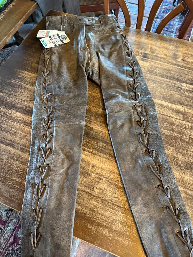 Leren broek, Motoren, Kleding | Motorkleding, Verzenden, Nieuw met kaartje, Dames, Broek | leer