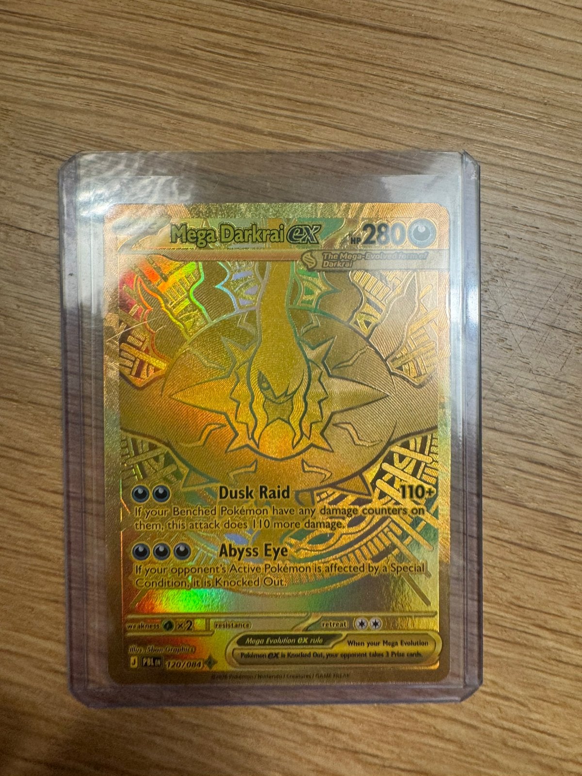 Mega darkrai ex pitch black, Ophalen of Verzenden, Nieuw