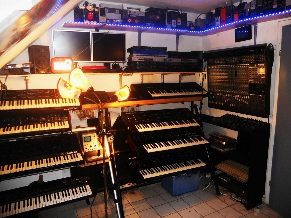 ROLAND MKS 80+PG; JUPITER-4 ;CHROMA-POLARIS ; OBERHEIM OB-SX, Muziek en Instrumenten, Ophalen of Verzenden, Gebruikt, 61 toetsen