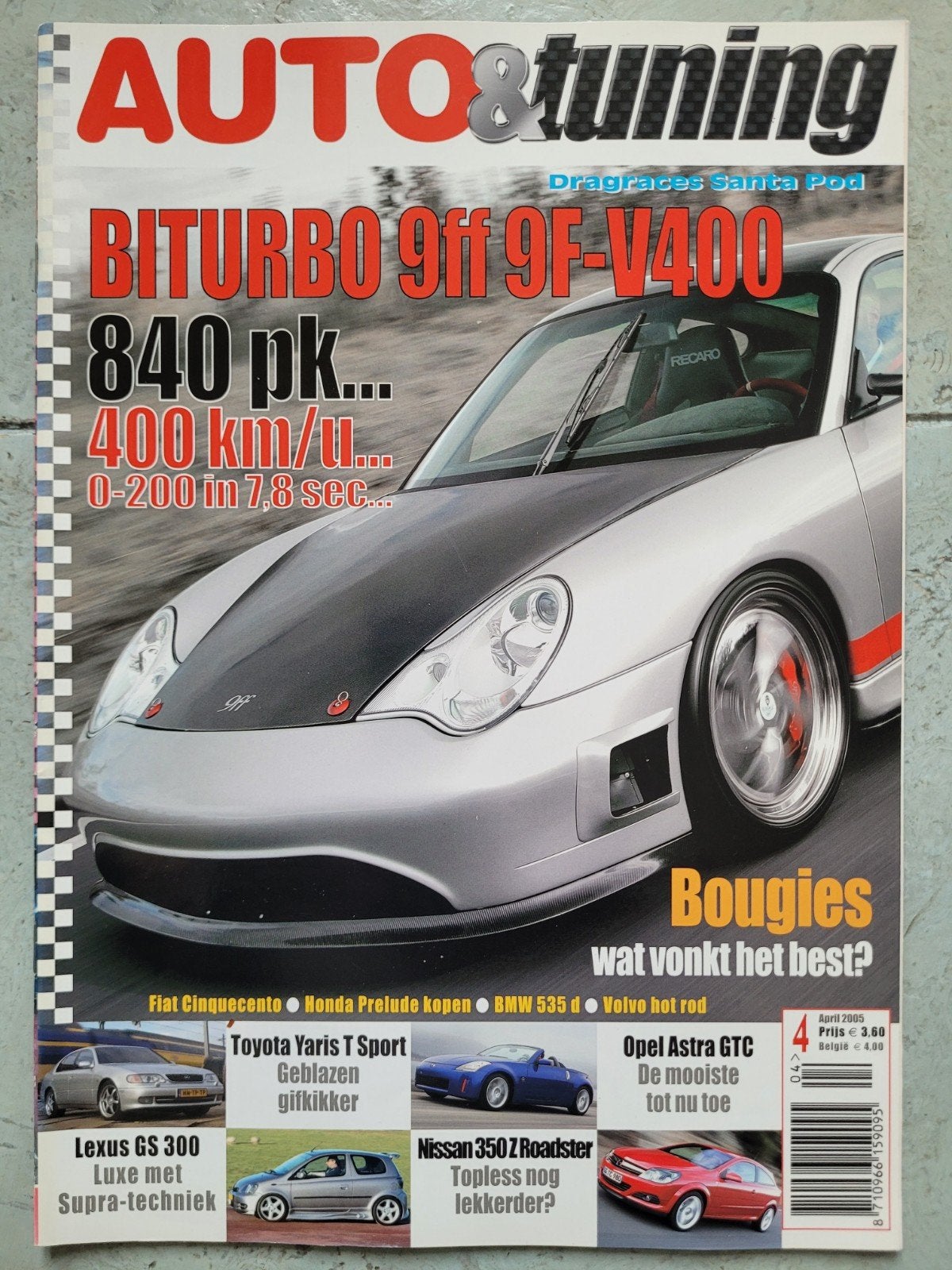 auto en tuning nr 4 van 2005, Ophalen of Verzenden, Gelezen, Algemeen