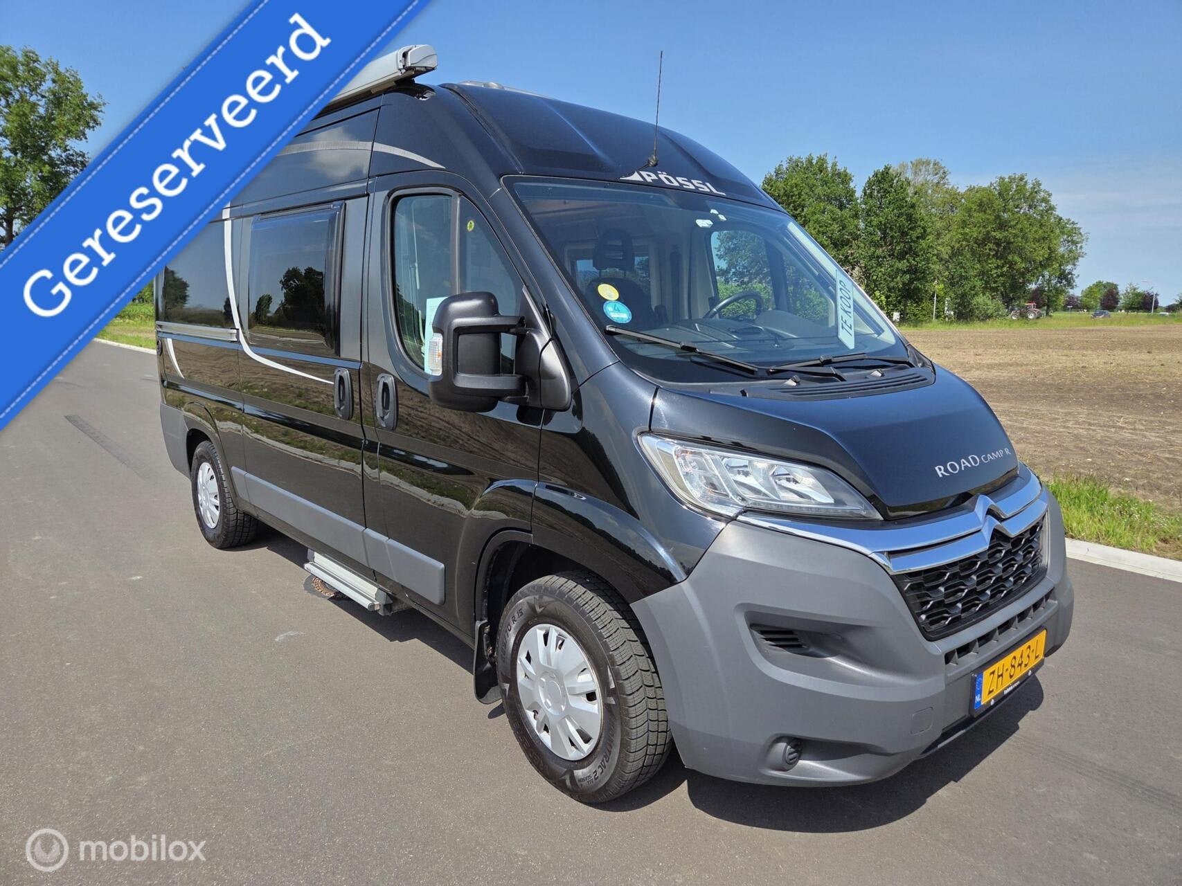Possl Roadcamp R 540 buscamper 2016 ☆Cruise Euro 5, Solar, Caravans en Kamperen, Buscamper of Camperbus, TV, Pössl, Bedrijf