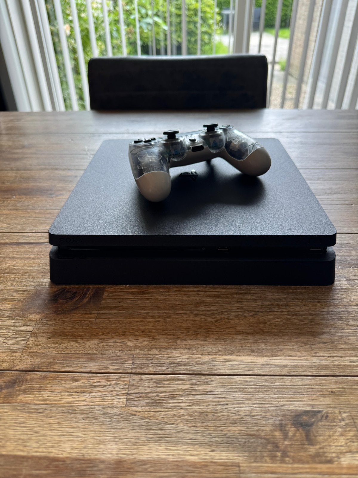 PS4 Slim met 1TB., Spelcomputers en Games, Spelcomputers | Sony PlayStation 4, Ophalen, Gebruikt, 1 TB, Met 1 controller
