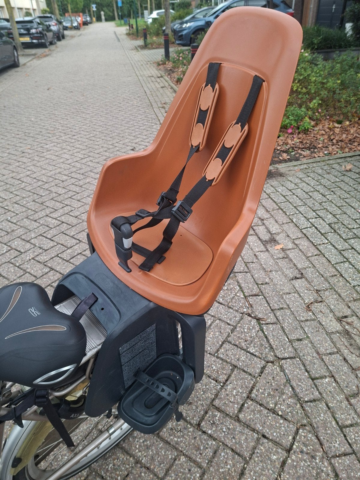 Bobike Maxi One Achterzitje - Chocolate Brown, Ophalen, Achterzitje, 9 t/m 36 kg, Bobike
