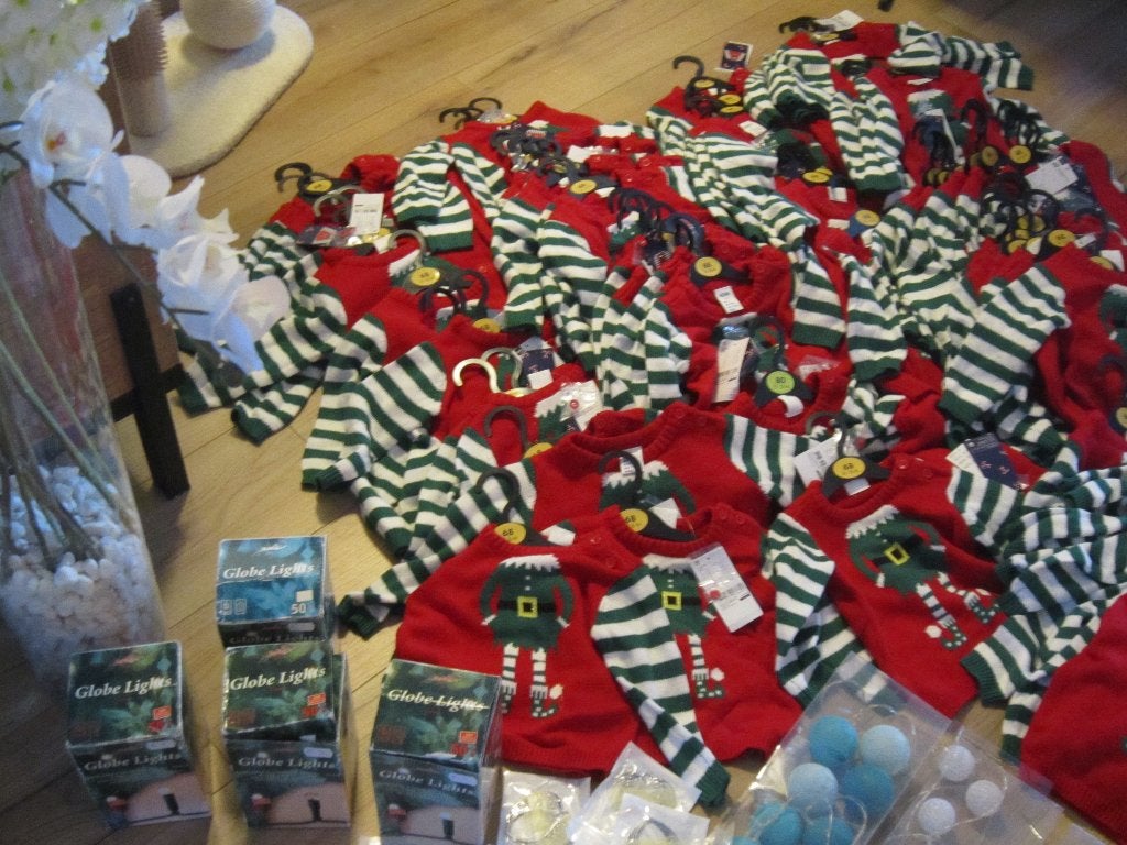 HELE PARTIJ KERST MARKT SPULLEN NIEUW!!!, Diversen, Ophalen, Nieuw