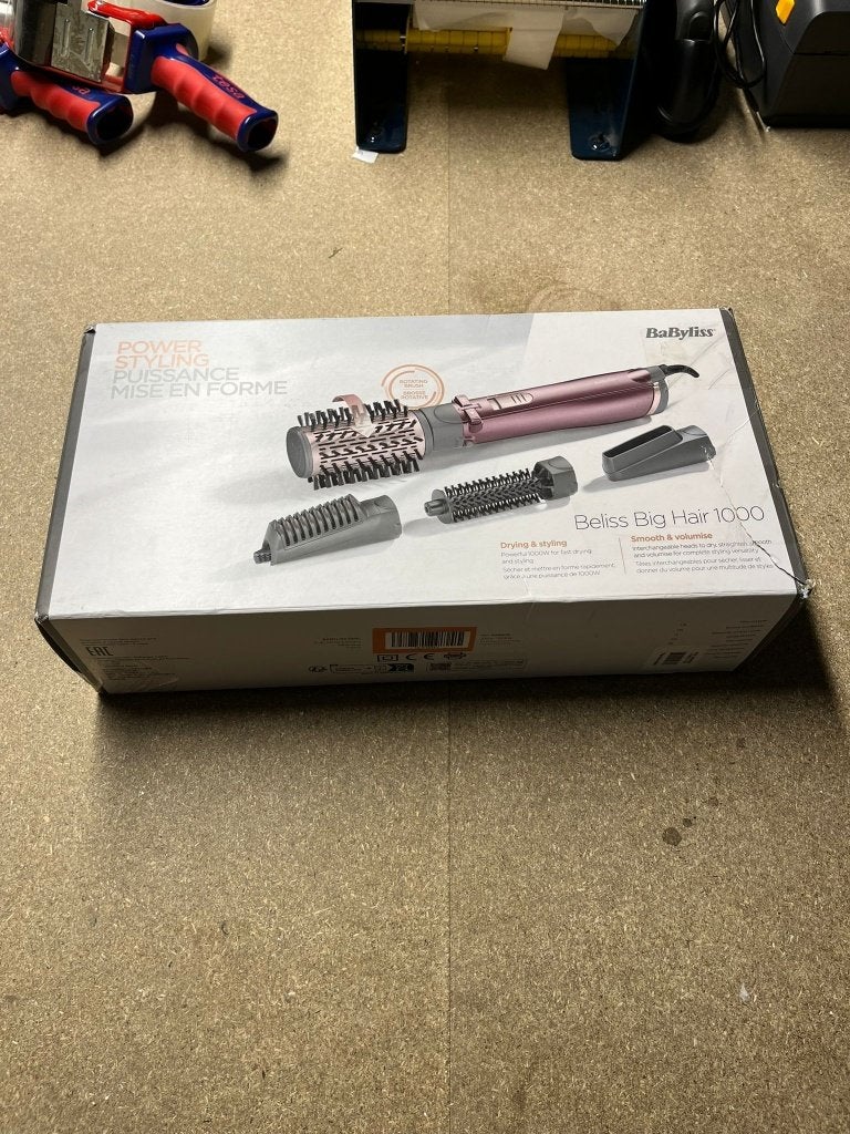 BaByliss Beliss Big Hair 1000 Föhnborstel AS960E | DLS18341, Nieuw, Ophalen of Verzenden, Weltevreden 2B, 3731AL De Bilt, Info@babyliss.nl