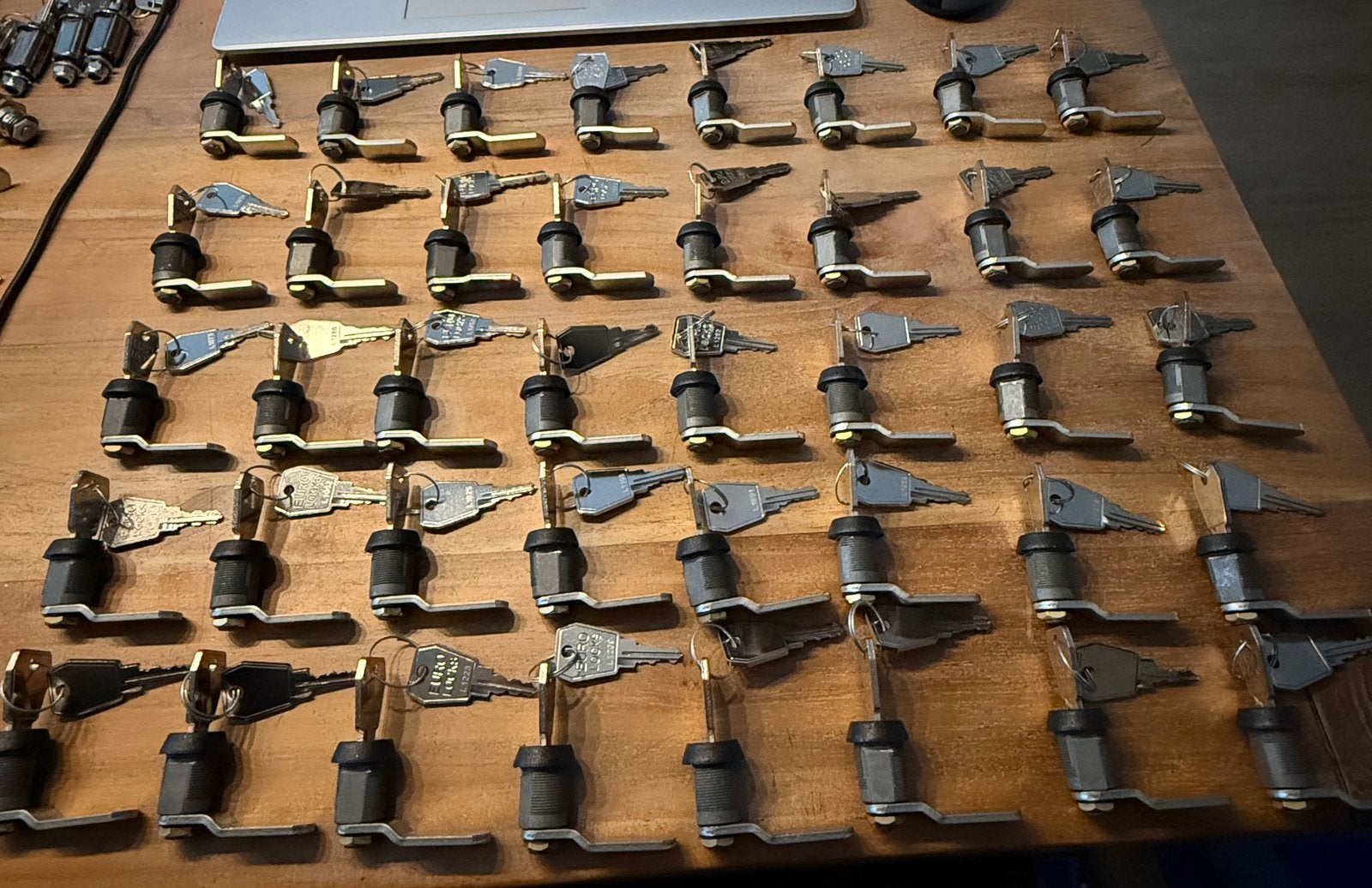 Partij Lockersloten met Sleutel, Ophalen of Verzenden
