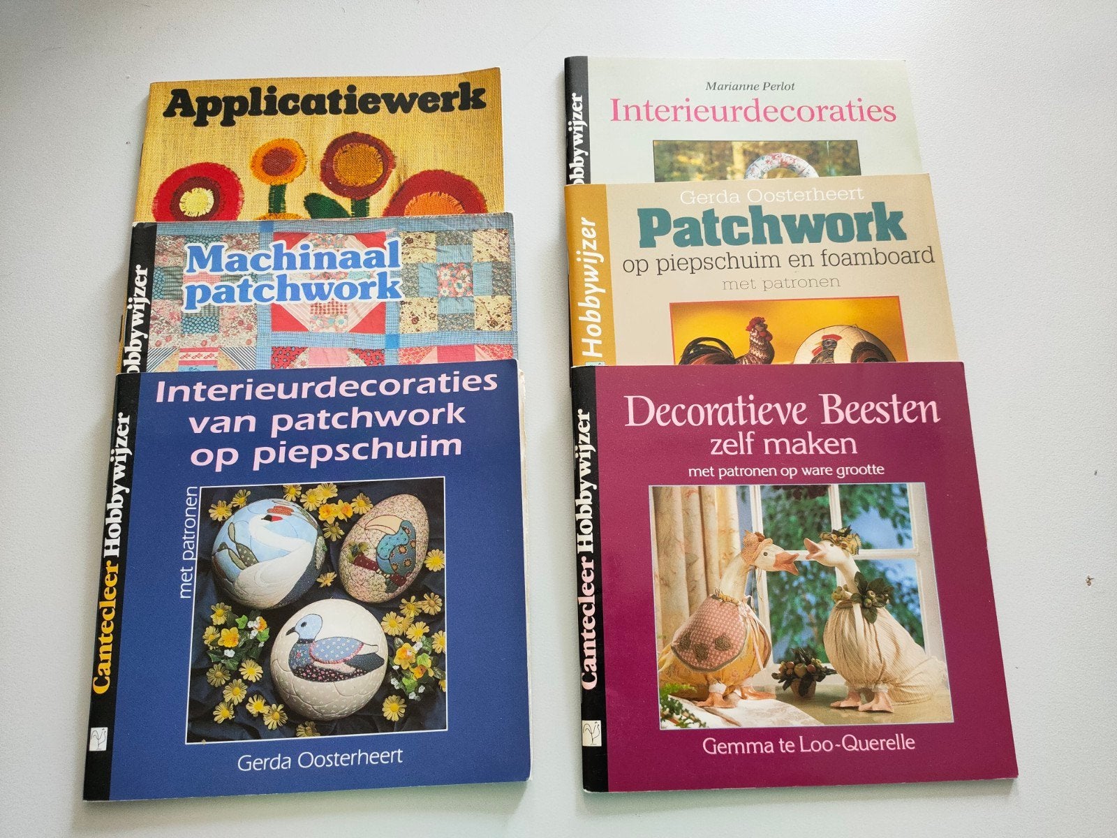 6 stuks hobby boekjes., Ophalen of Verzenden