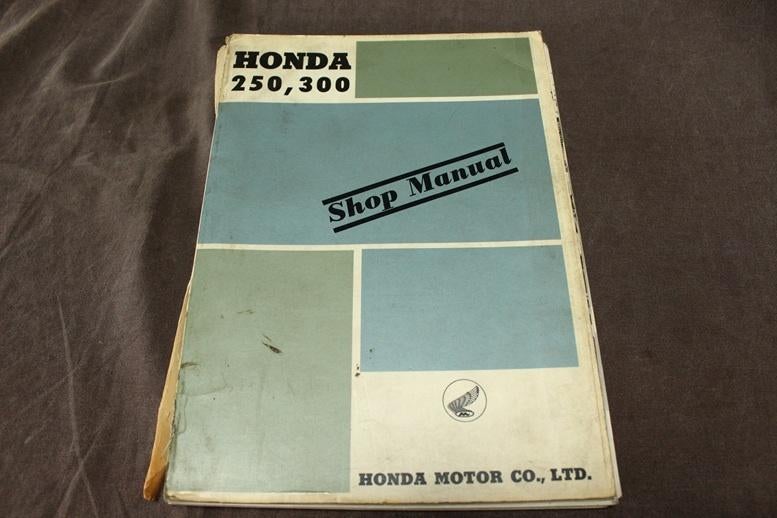 Honda 250 300 C72 CS72 CB72 1960 motorcycle workshop manual, Ophalen of Verzenden, Honda