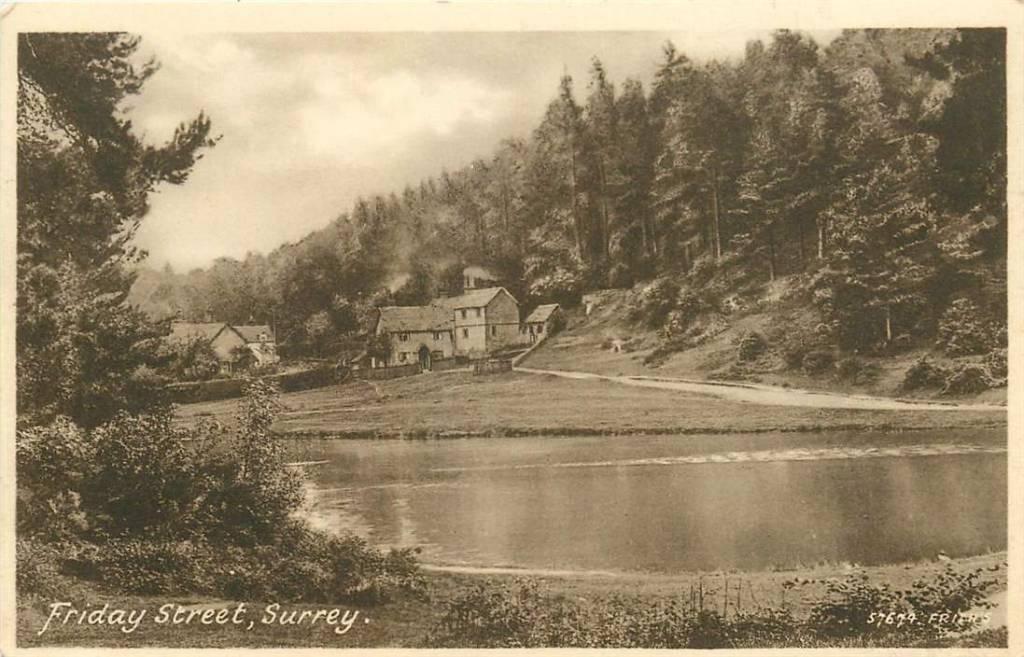 381-183-007 Surrey Friday Street, Verzenden, Voor 1920, Engeland
