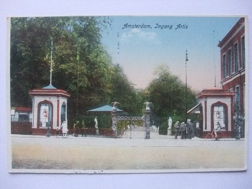 P313 Amsterdam - ingang Artis - 1931, Verzenden, 1920 tot 1940, Gelopen, Noord-Holland