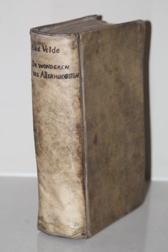 Wonderen des Allerhoogsten (1751, perkament met gravures), Ophalen of Verzenden