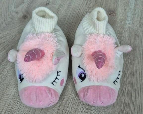 Unicorn en konijnen sloffen, maat 27, Ophalen of Verzenden, Zo goed als nieuw, Meisje, Slofjes