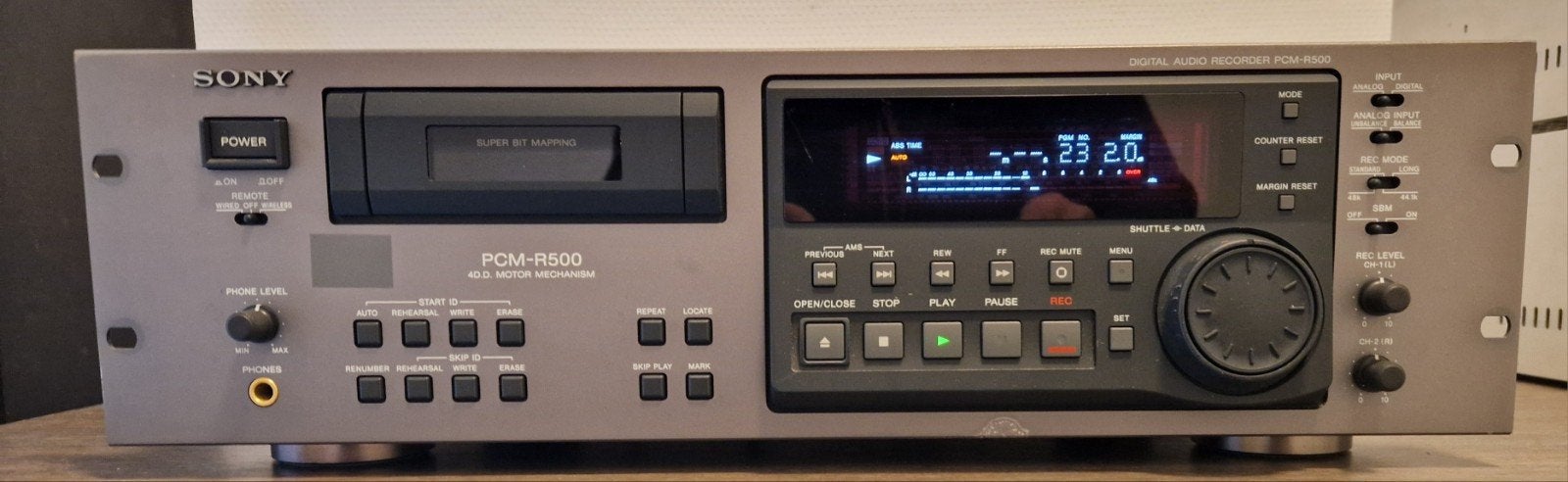 Sony PCM-R500 Pro DAT Recorder, Ophalen of Verzenden, Audio