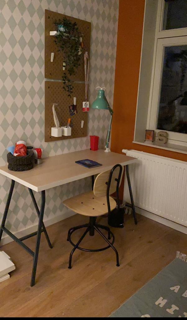 Bureaustoel, Ophalen, Gebruikt, Zwart, Bureaustoel