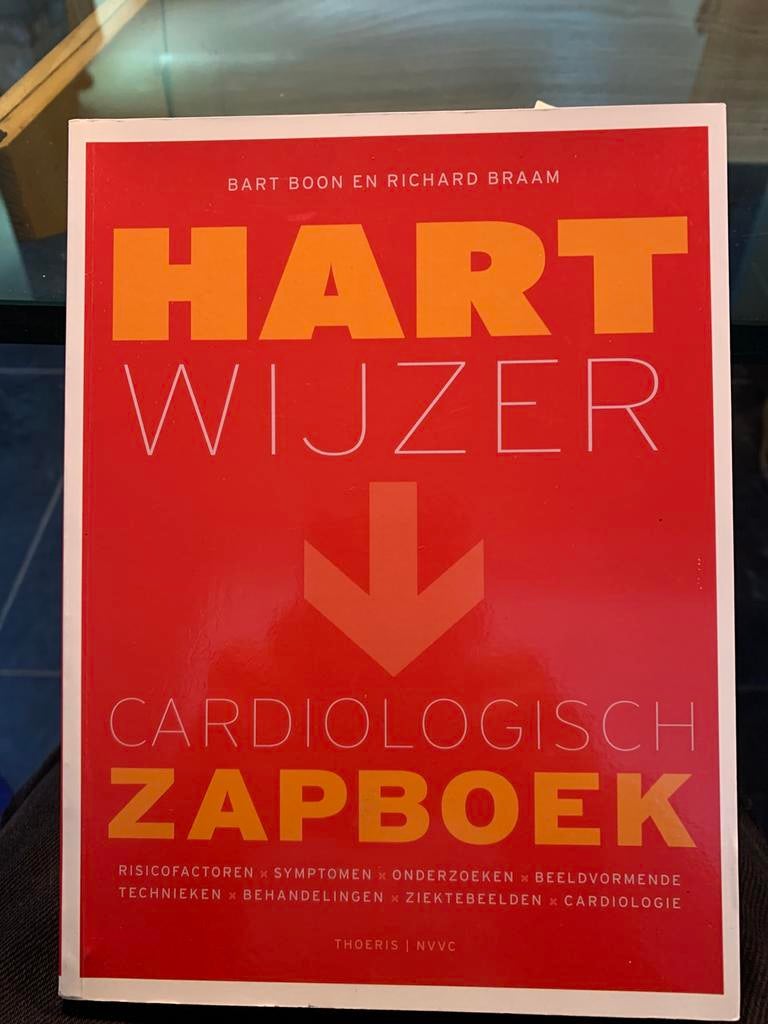 Hartwijzer Cardiologisch Zapboek - Bart Boon & Richard Braam, Boeken, Ophalen of Verzenden, Zo goed als nieuw, Gezondheid en Conditie