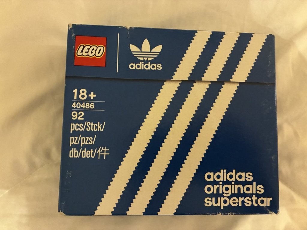 LEGO 40486 adidas Originals Superstar mini - Nieuw & sealed, Overige thema's, Lego, Nieuw, Ophalen of Verzenden