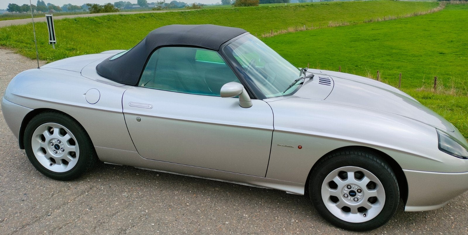 nette Fiat BARCHETTA 1.8 16V 1999 topstaat, Auto's, Voorwielaandrijving, 40 €/maand, 4 cilinders, Cabriolet