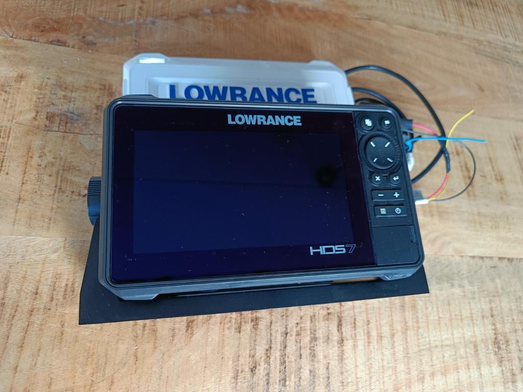 Lowrance HDS 7 live dieptemeter en jarocells accu, Watersport en Boten, Ophalen of Verzenden, Gebruikt, Kaartplotter of Fish Finder