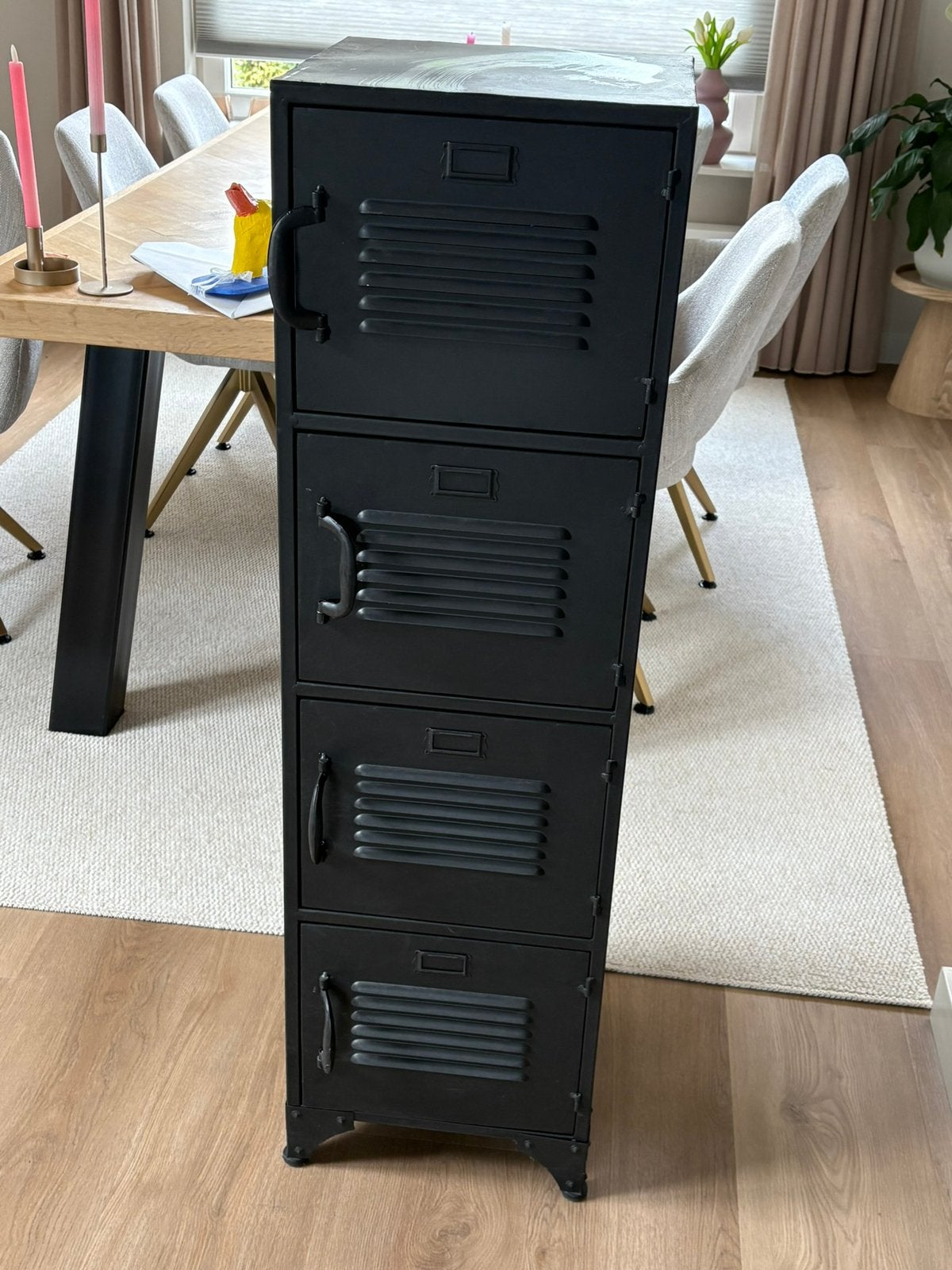 Metalen lockerkast, Huis en Inrichting, Kasten | Lockerkasten, Ophalen, Zo goed als nieuw