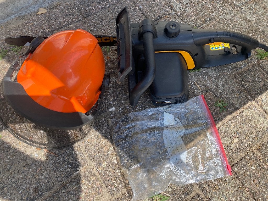 Elektrische kettingzaag, Tuin en Terras, Hand-tuingereedschap, Ophalen of Verzenden, Gebruikt, Overige soorten, McCulloch