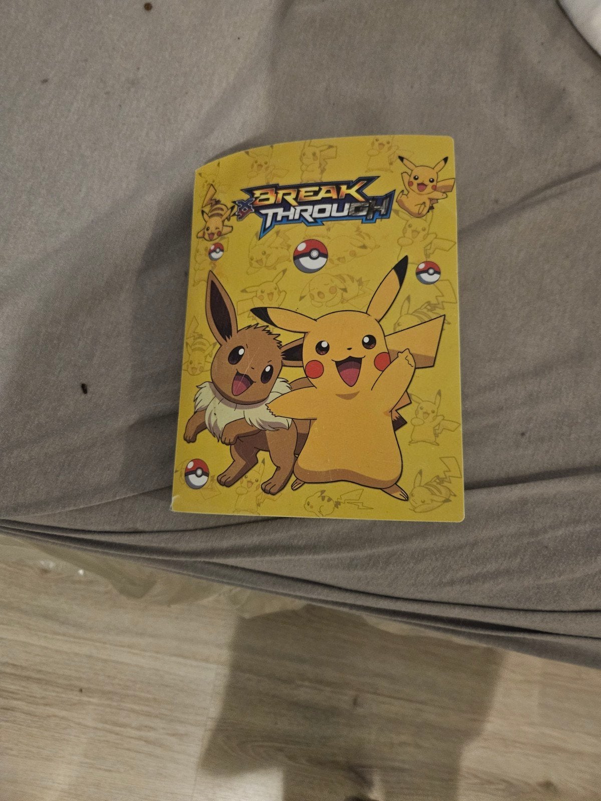 Pokémon Kaartenmap Pikachu Eevee BREAKthrough, Ophalen, Gebruikt, Overige typen